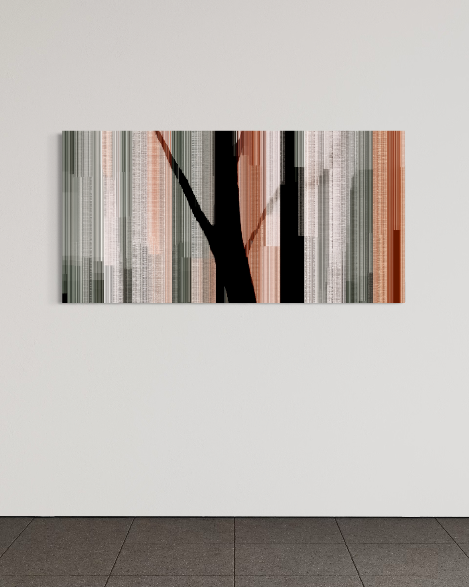Trama: árbol · 140 × 70 cm