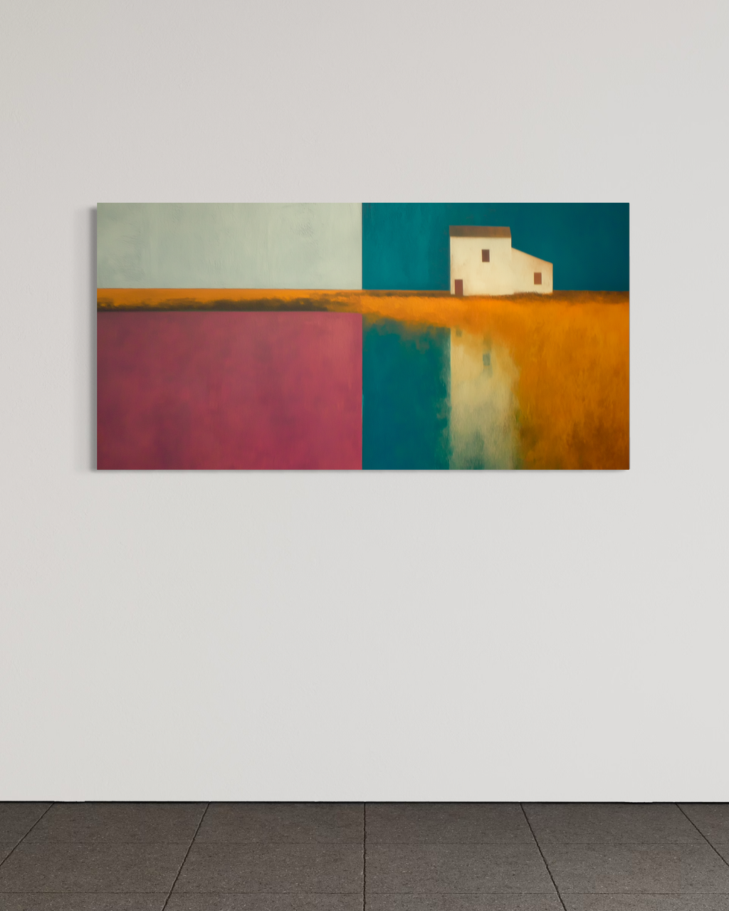 Campo reflejo · 140 × 70 cm