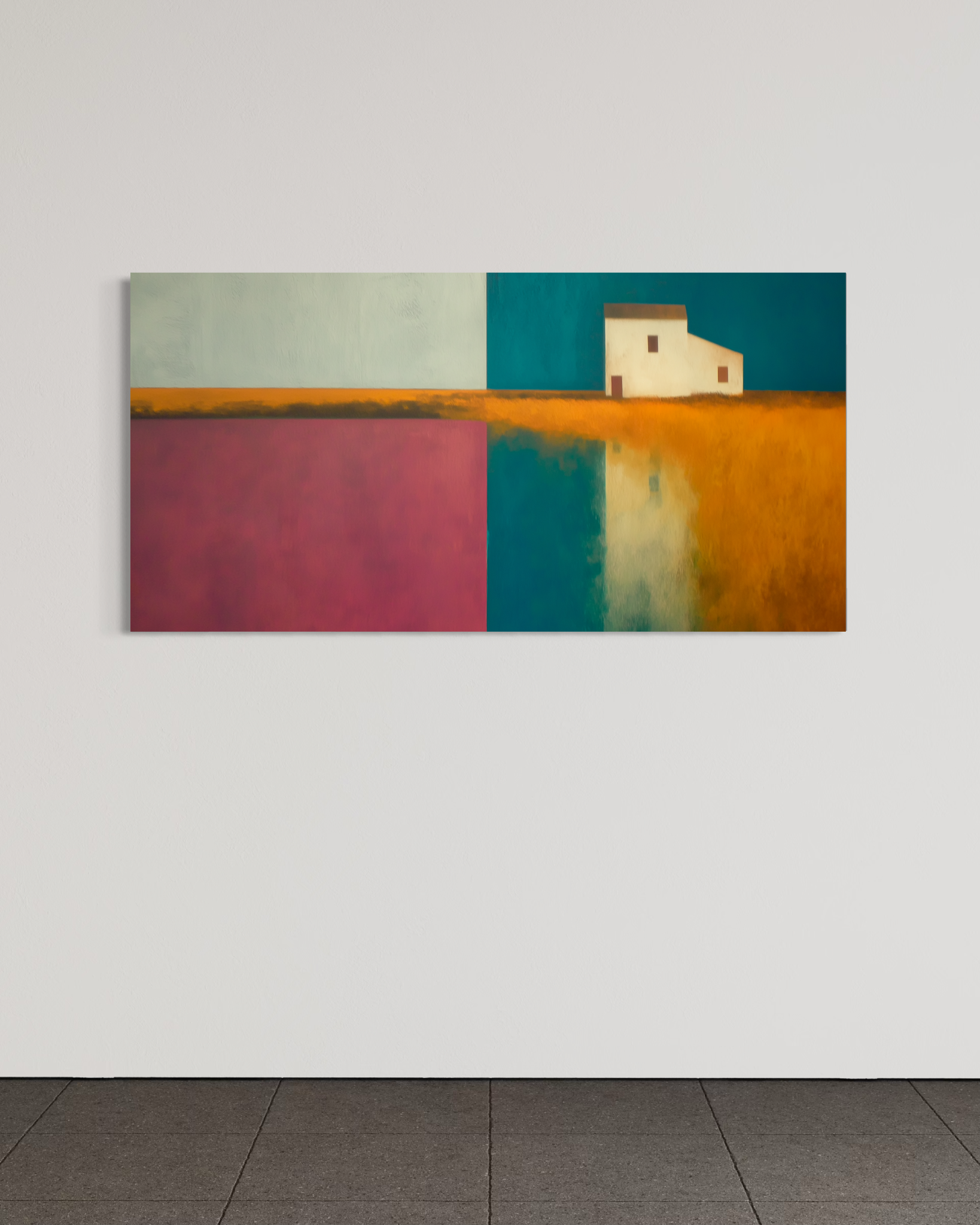Campo reflejo · 140 × 70 cm