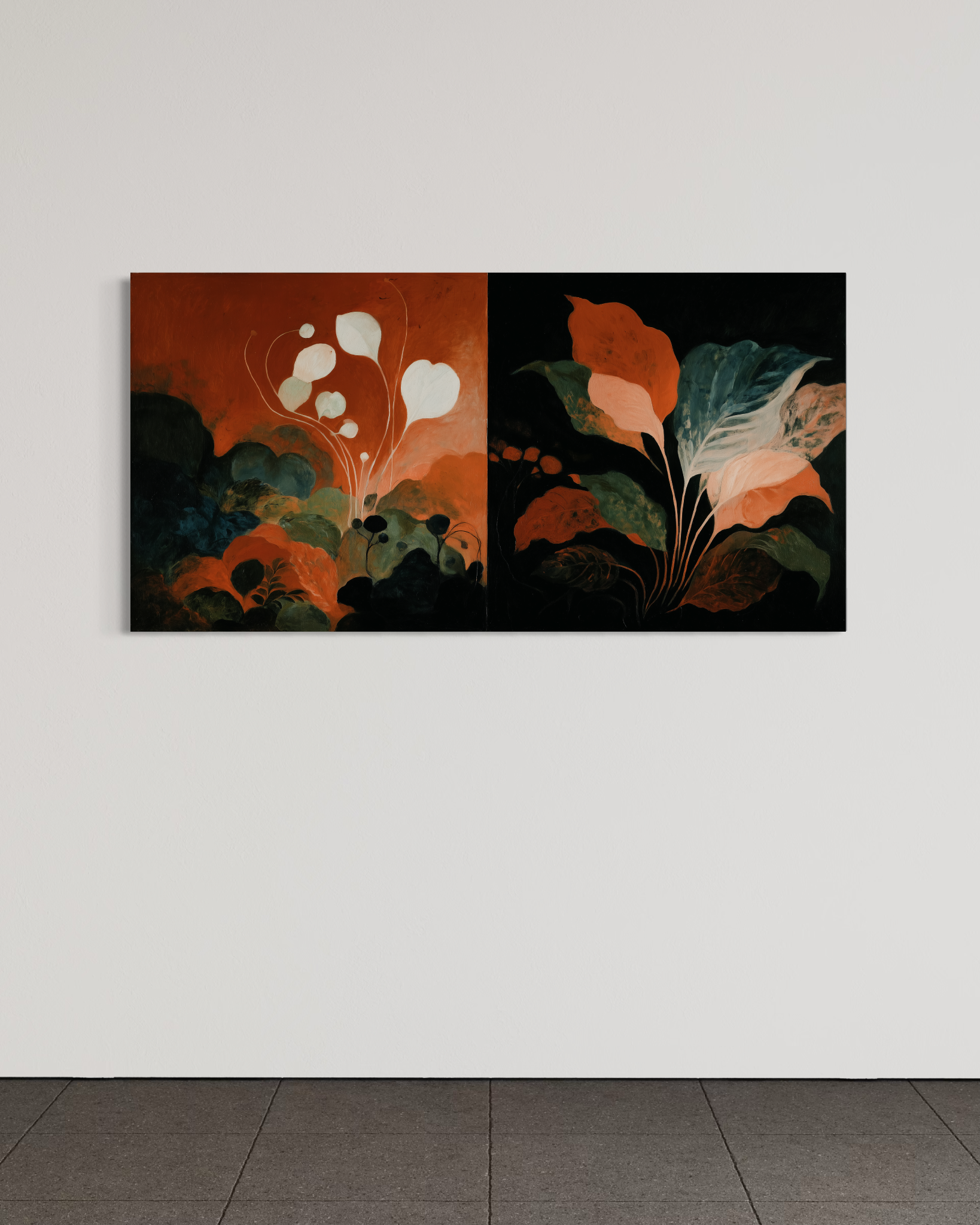 Brotes de la noche · 140 × 70 cm
