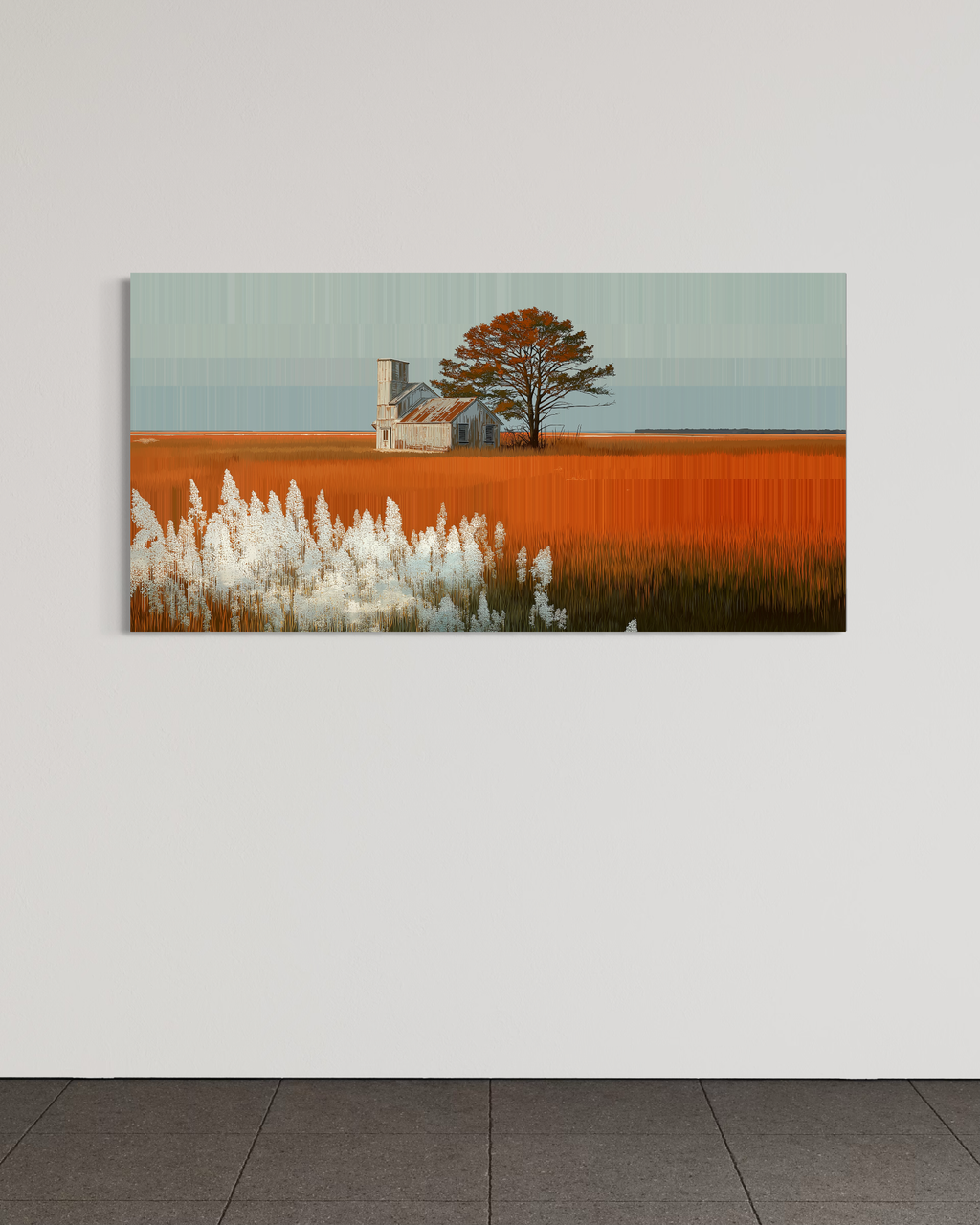 La quietud del otoño · 140 × 70 cm