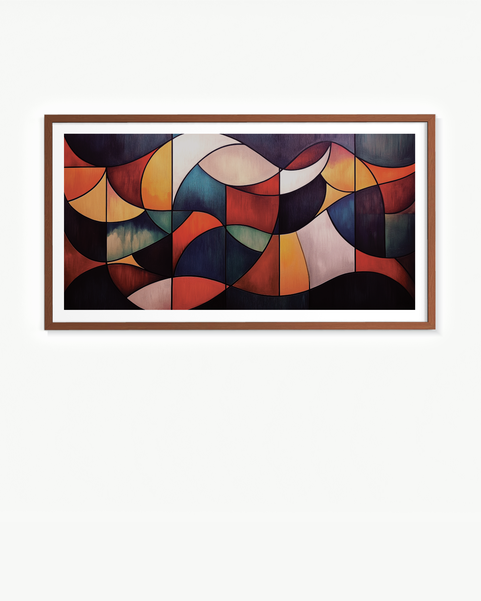 La recomposición del vitral · 140 × 70 cm