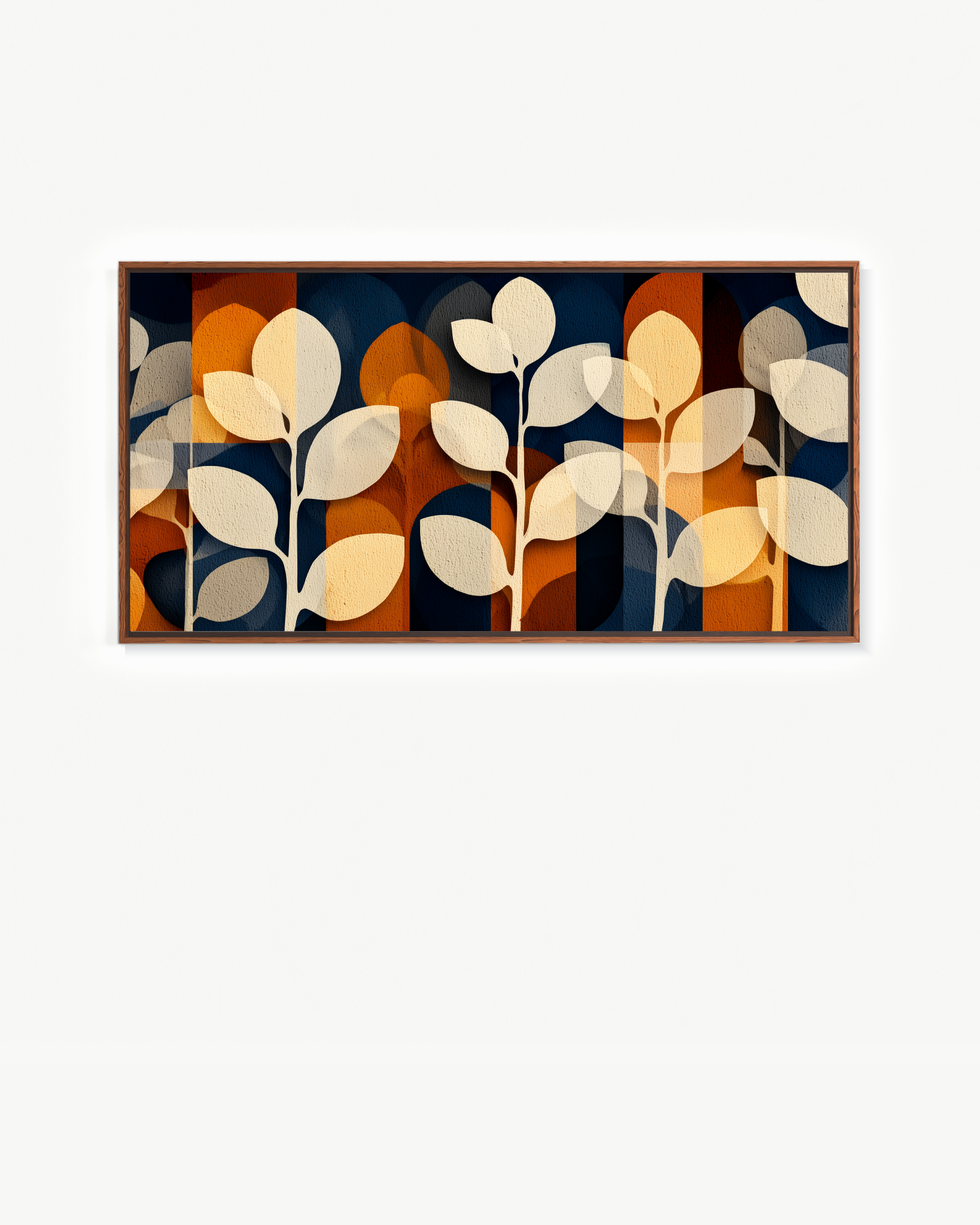 Vegetación blanca · 140 × 70 cm