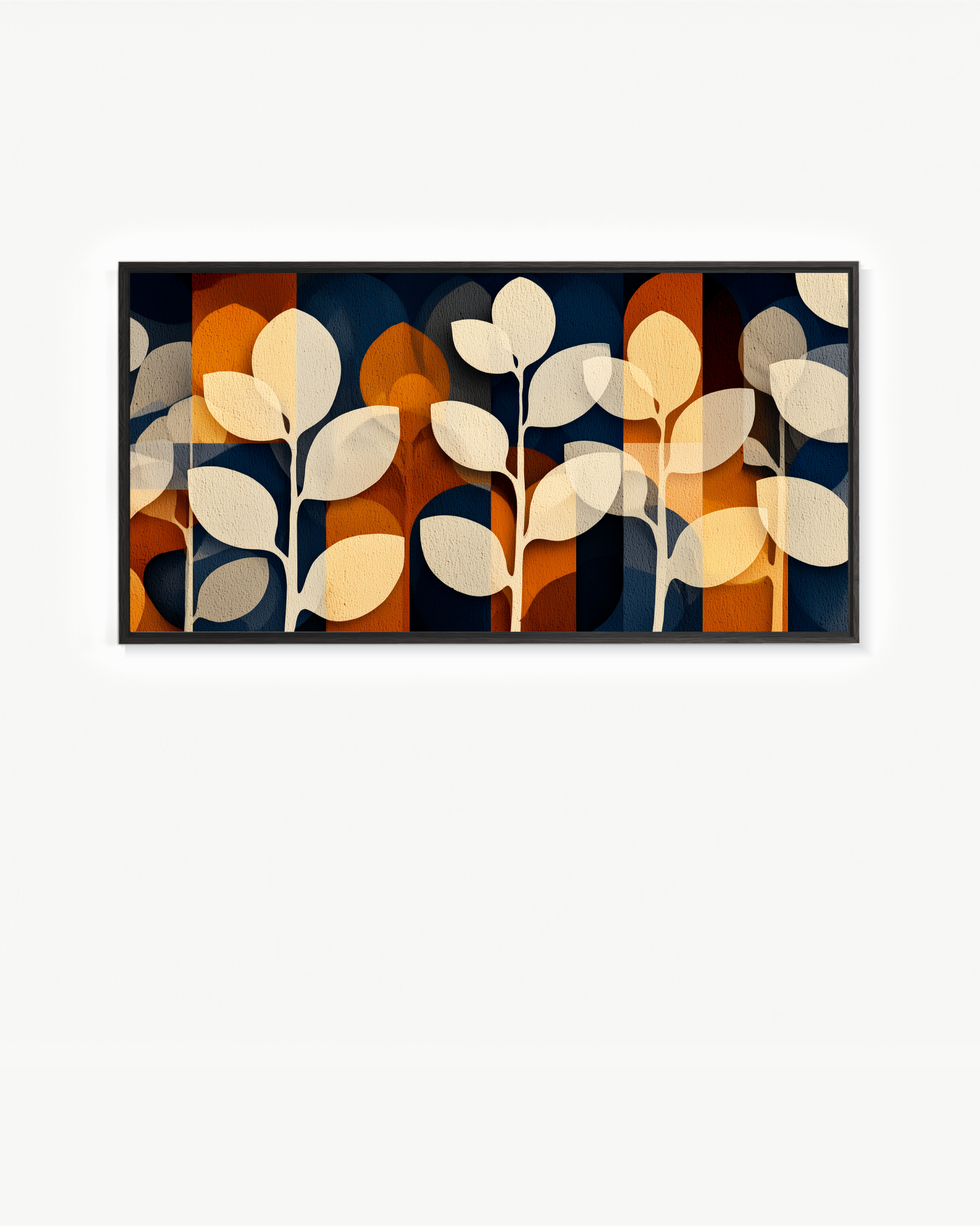 Vegetación blanca · 140 × 70 cm