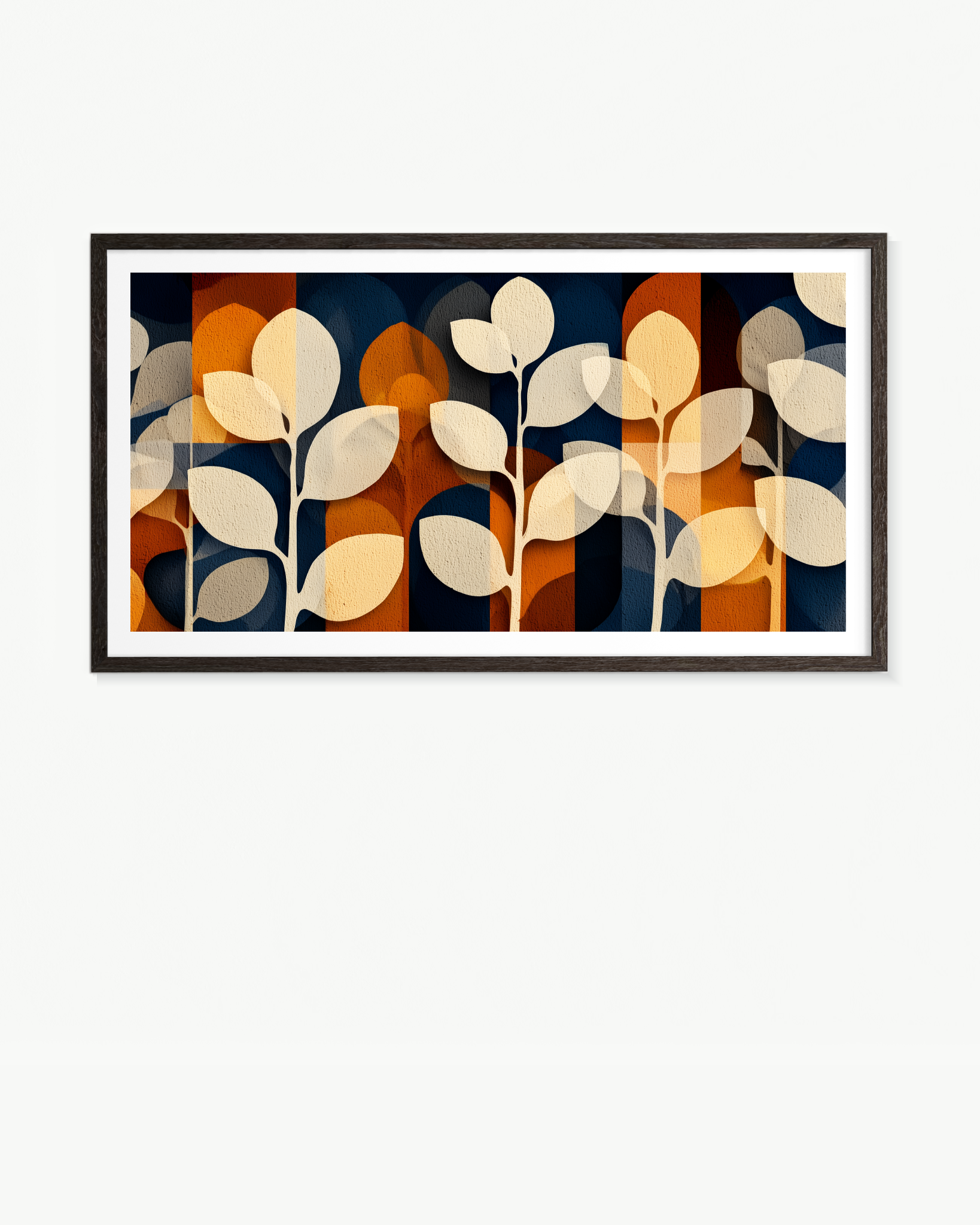 Vegetación blanca · 140 × 70 cm