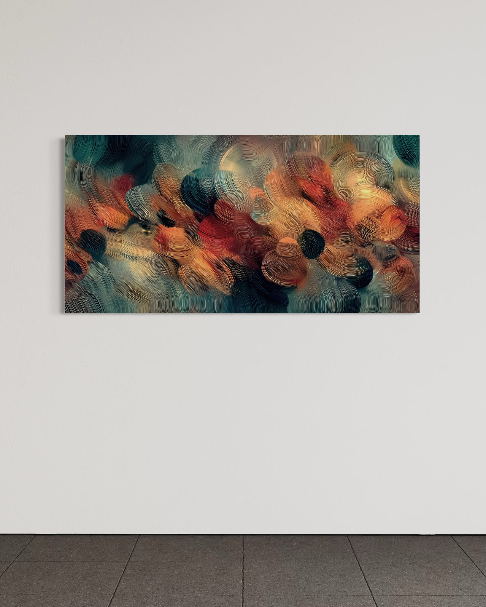 Vorágine technicolor · 140 × 70 cm
