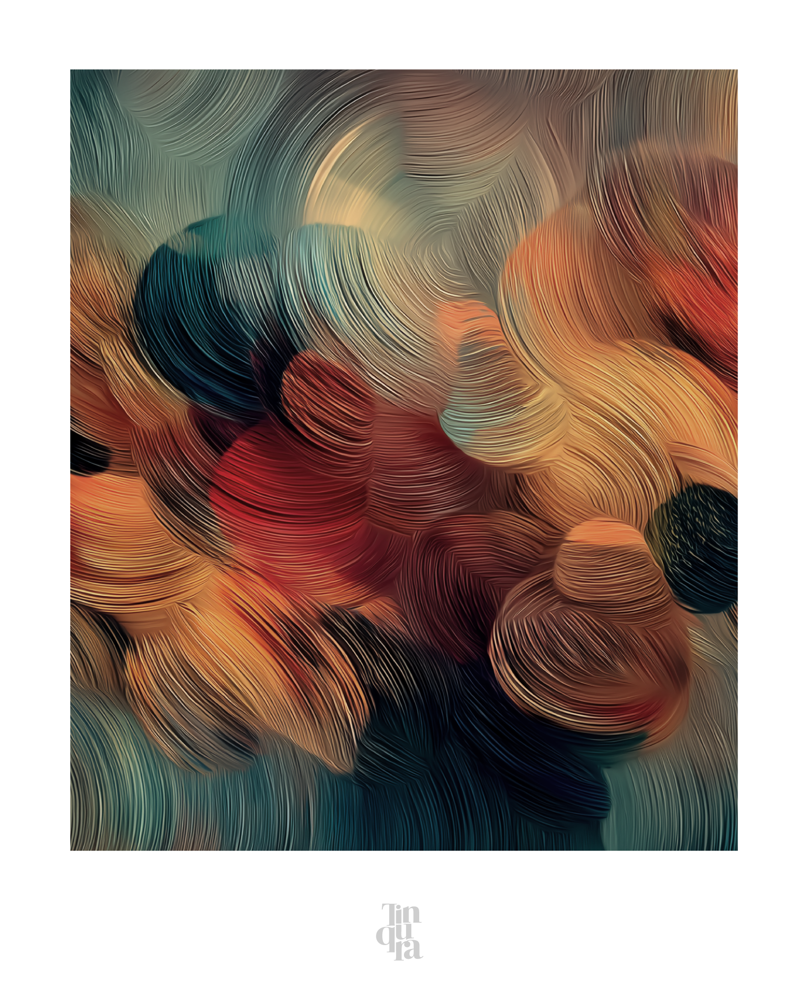 Vorágine technicolor · 140 × 70 cm