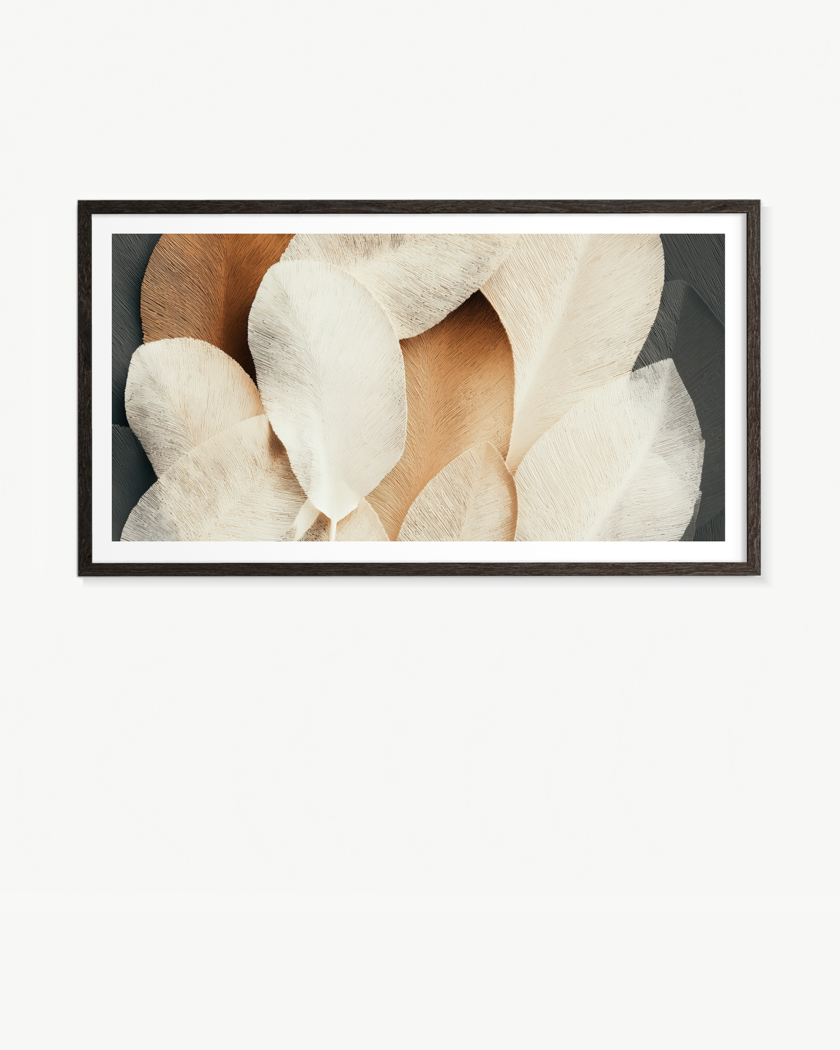 La suavidad de las hojas · 140 × 70 cm