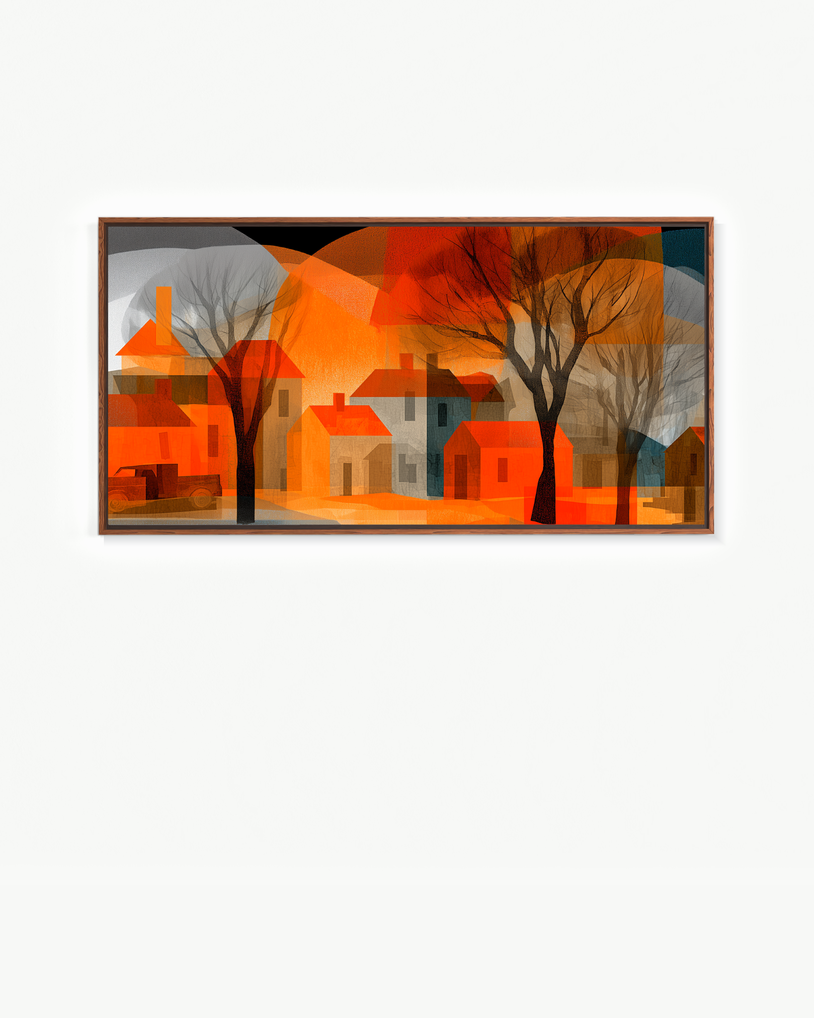 Barrio rojo · 140 × 70 cm