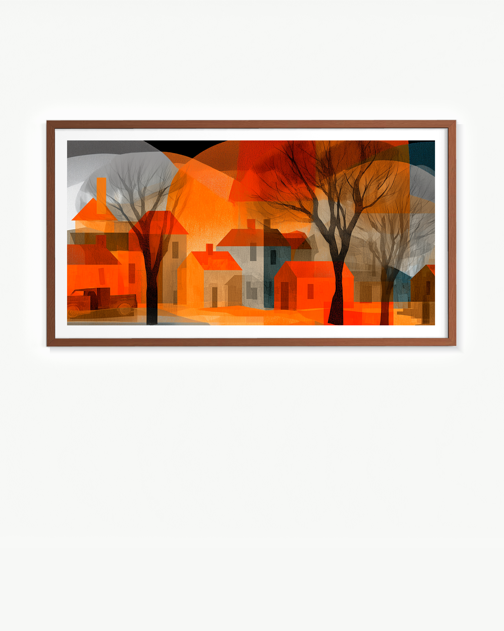 Barrio rojo · 140 × 70 cm