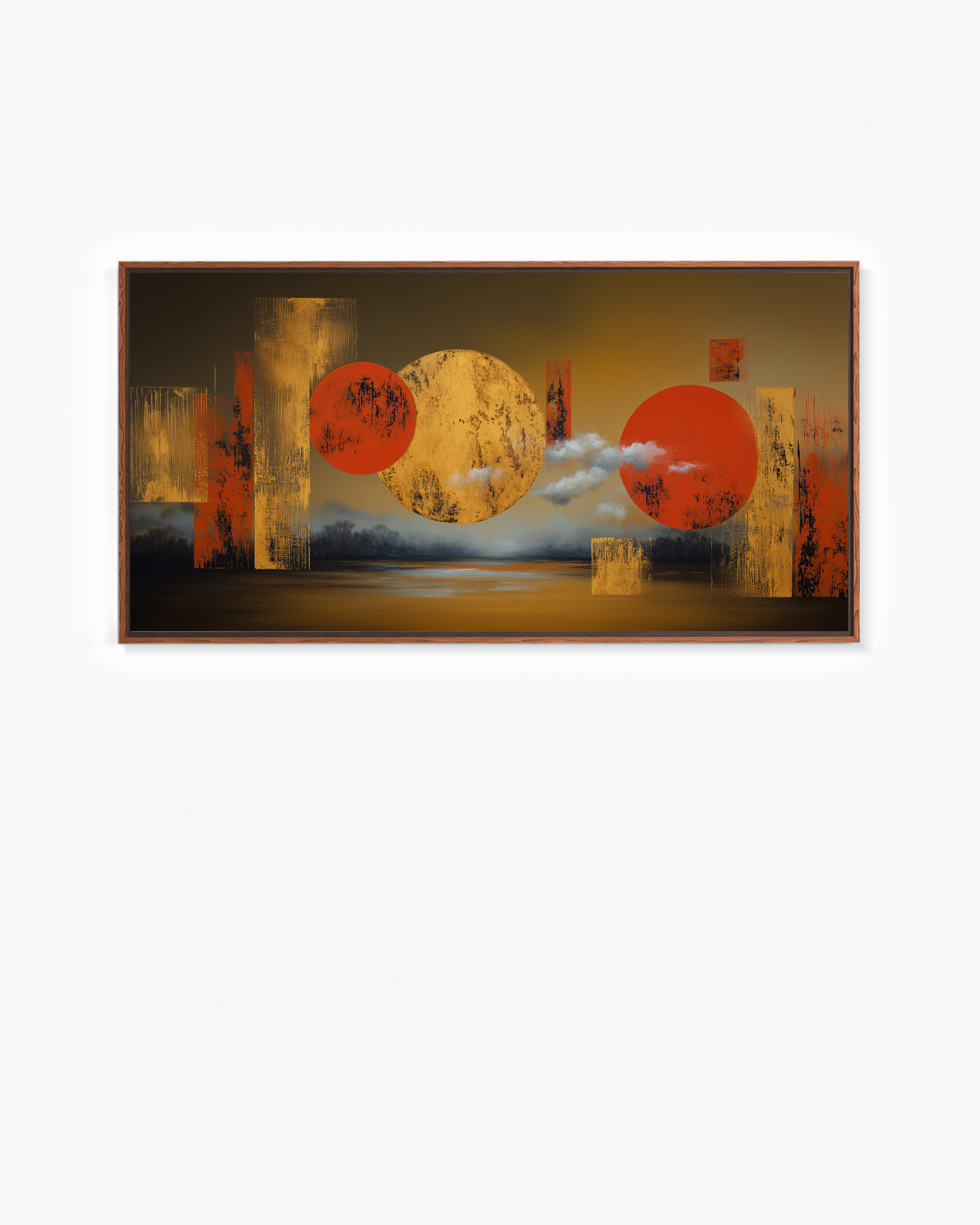 El reposo planetario · 140 × 70 cm