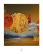 El reposo planetario · 140 × 70 cm