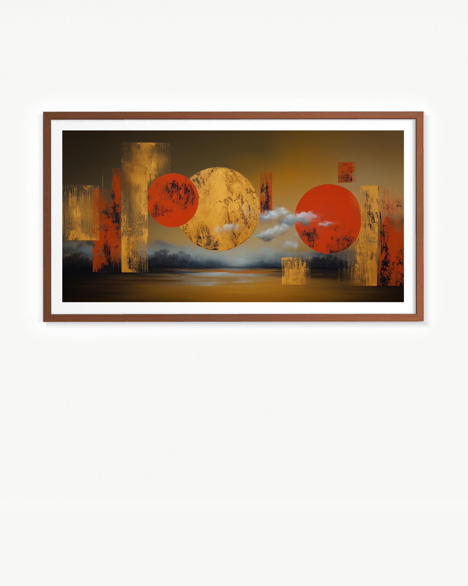 El reposo planetario · 140 × 70 cm
