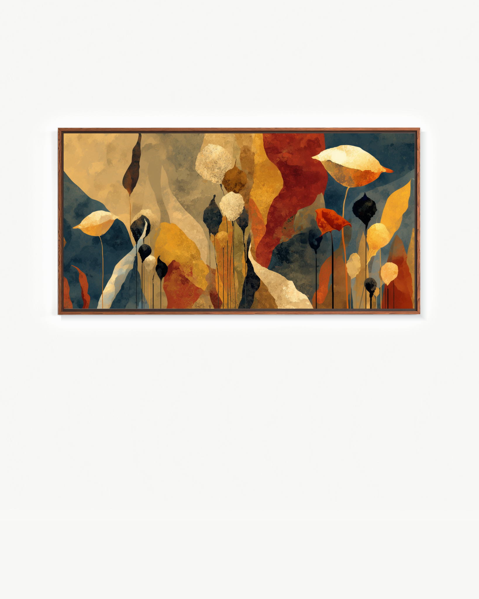 Algas en la tierra · 140 × 70 cm