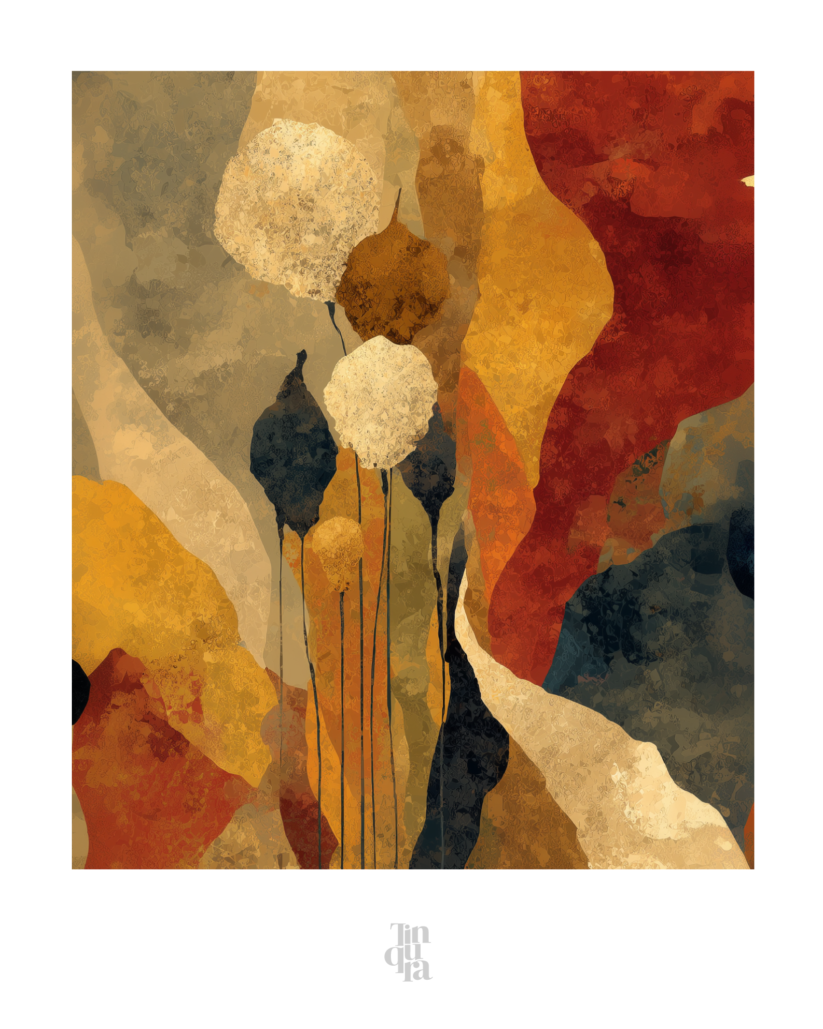 Algas en la tierra · 140 × 70 cm