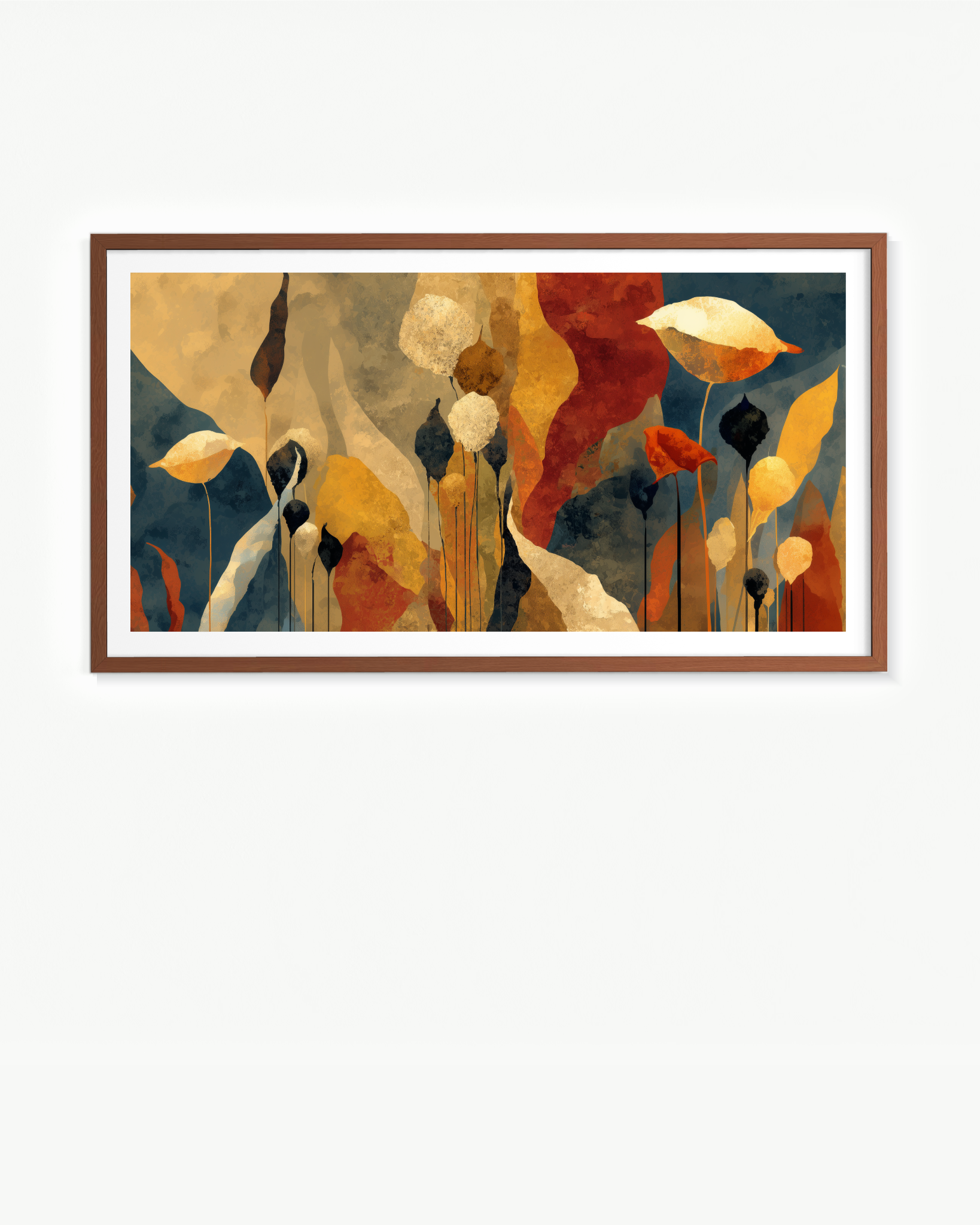 Algas en la tierra · 140 × 70 cm