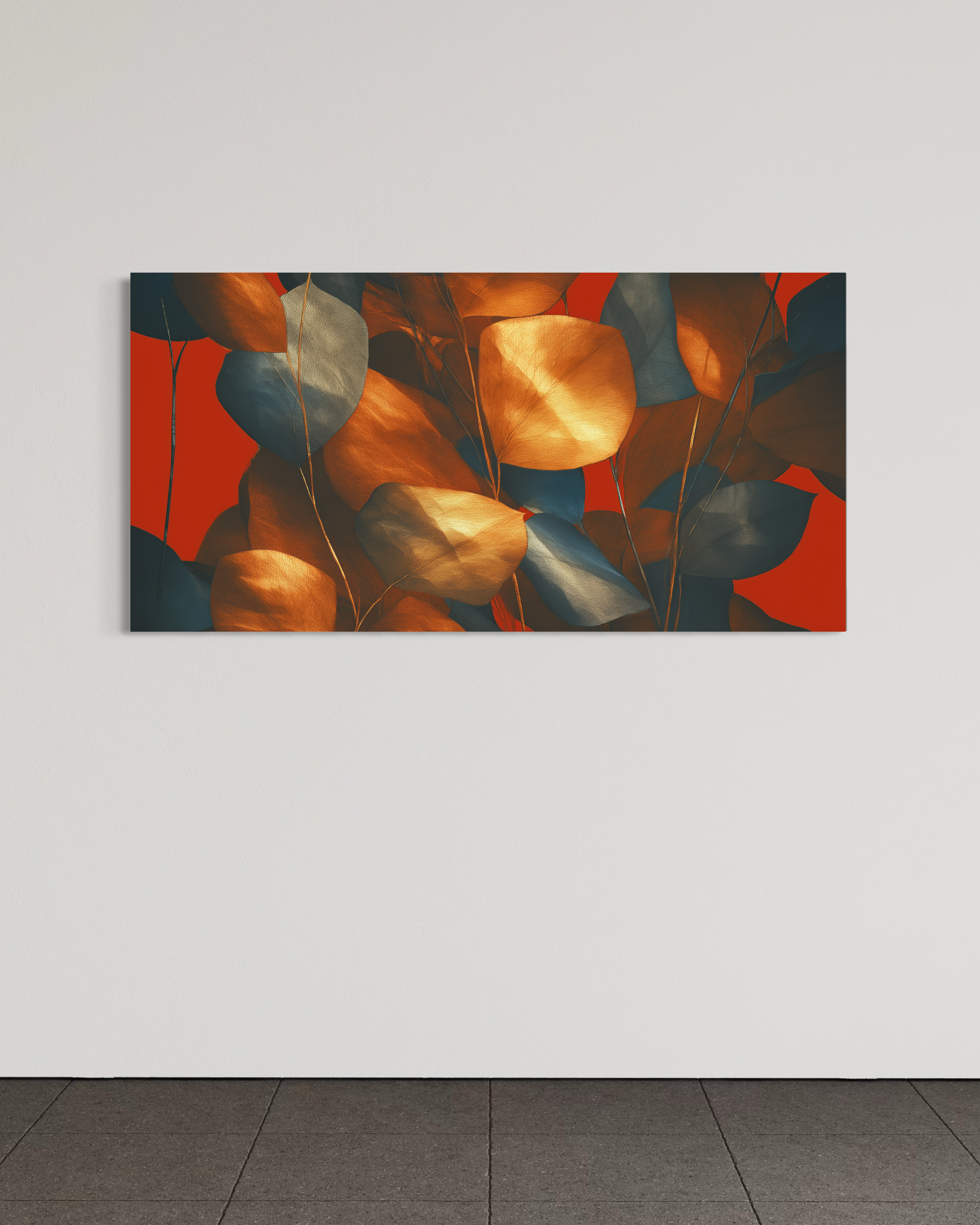 Trasluz botánico · 140 × 70 cm