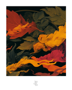 Río de otoño · 140 × 70 cm