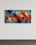 Caudal polícromo · 140 × 70 cm