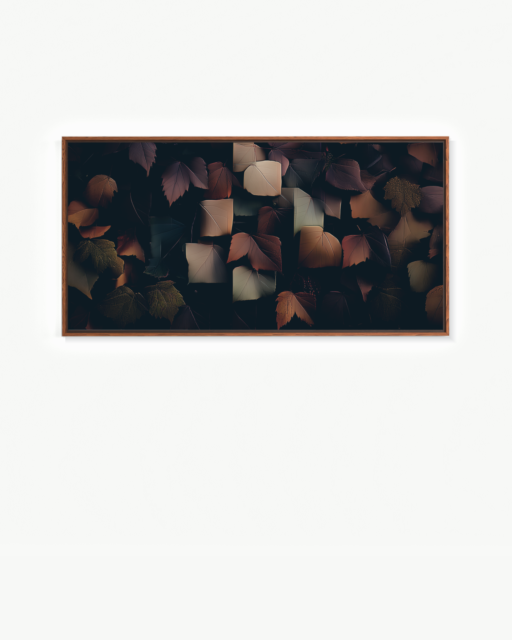 Jardín fósil · 140 × 70 cm