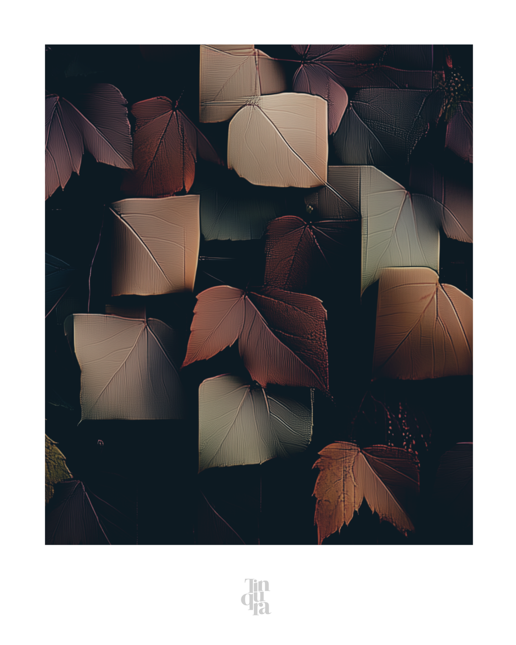 Jardín fósil · 140 × 70 cm
