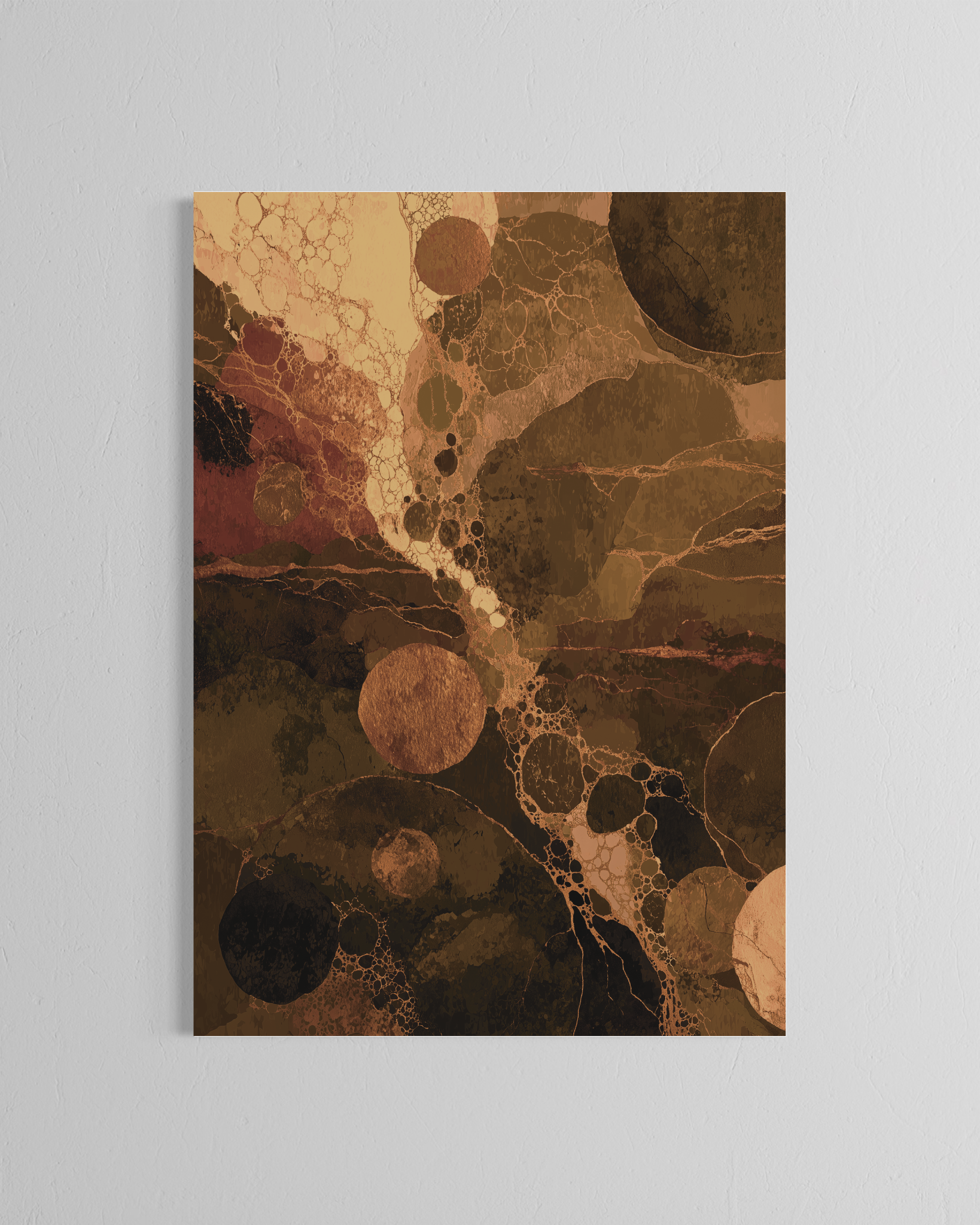 Sedimento atmosférico · 70 × 100 cm