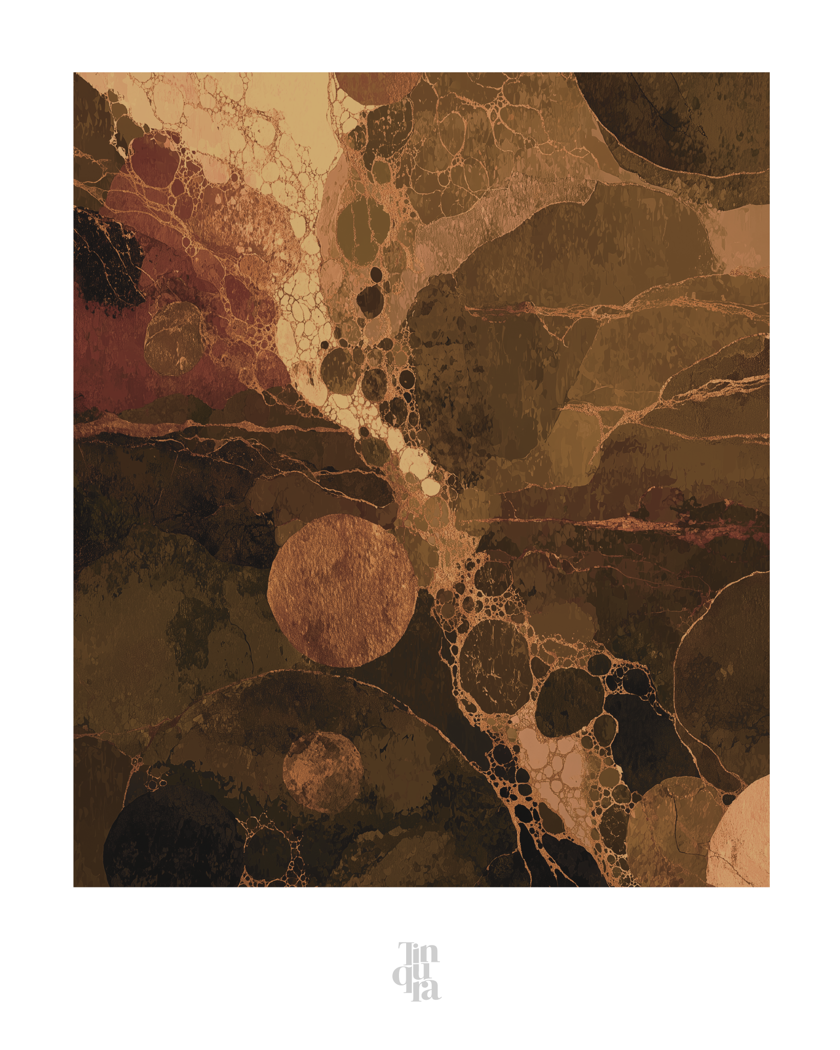 Sedimento atmosférico · 70 × 100 cm