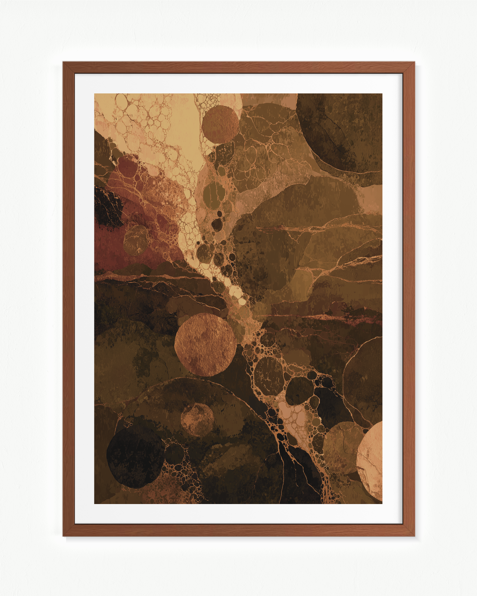 Sedimento atmosférico · 70 × 100 cm