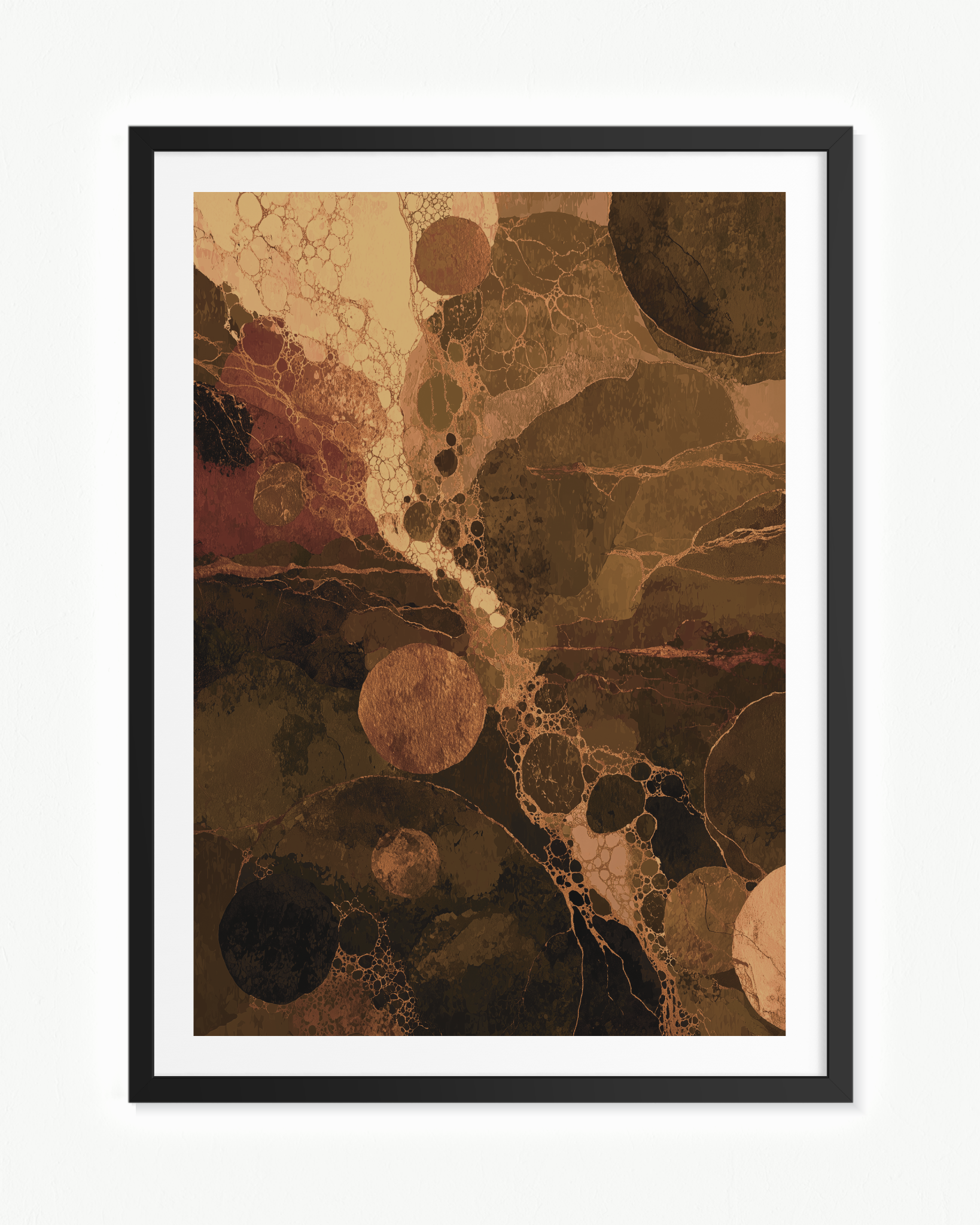 Sedimento atmosférico · 70 × 100 cm