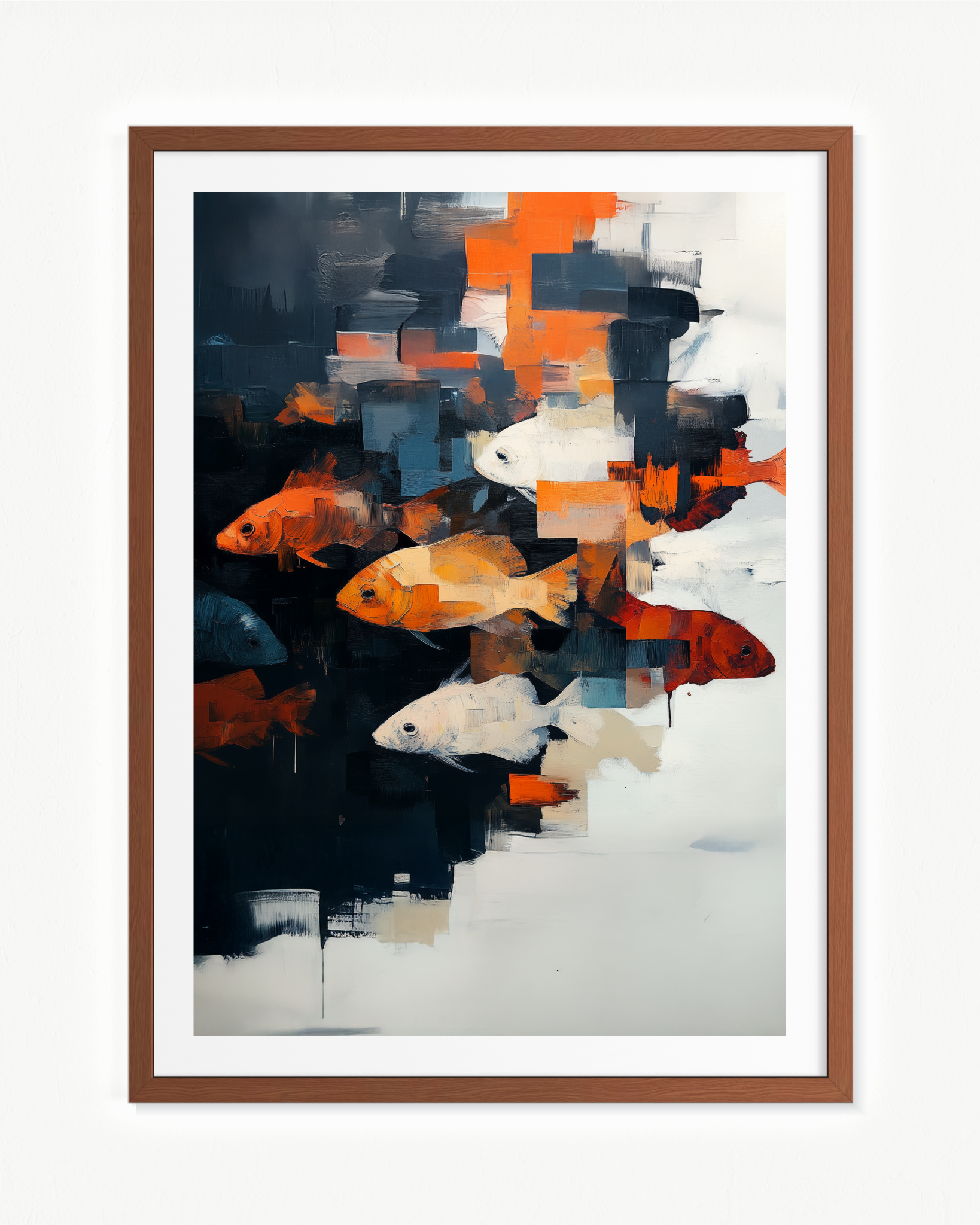 Pecera en bloques · 70 × 100 cm