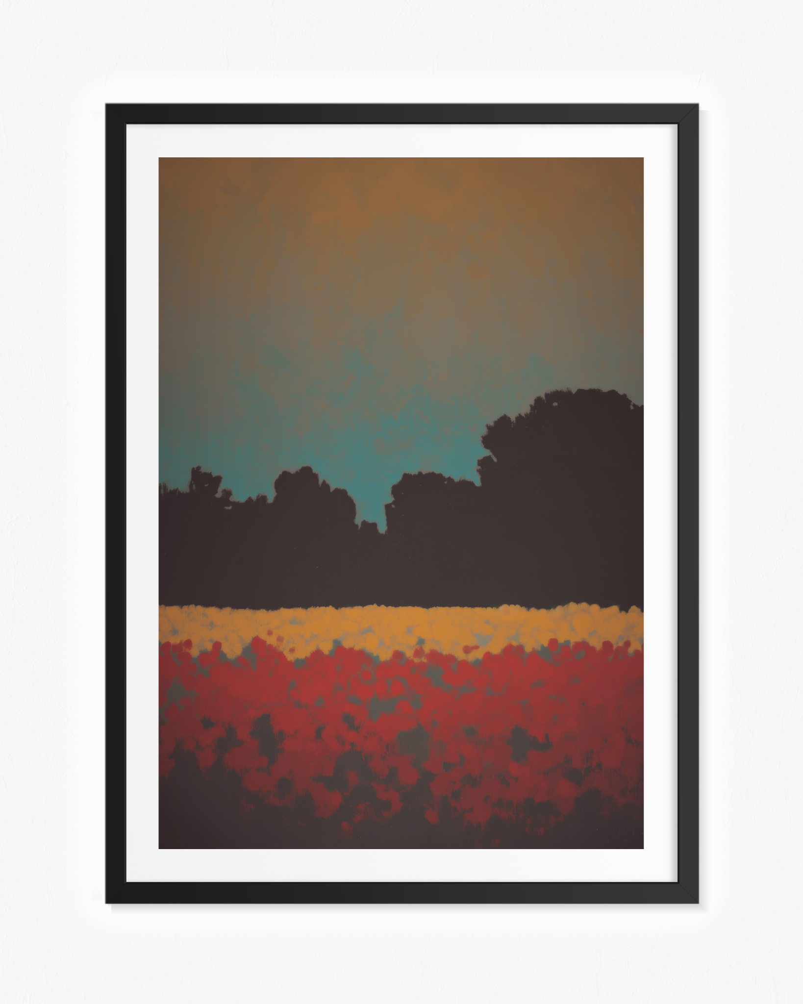 Campo dividido · 70 × 100 cm