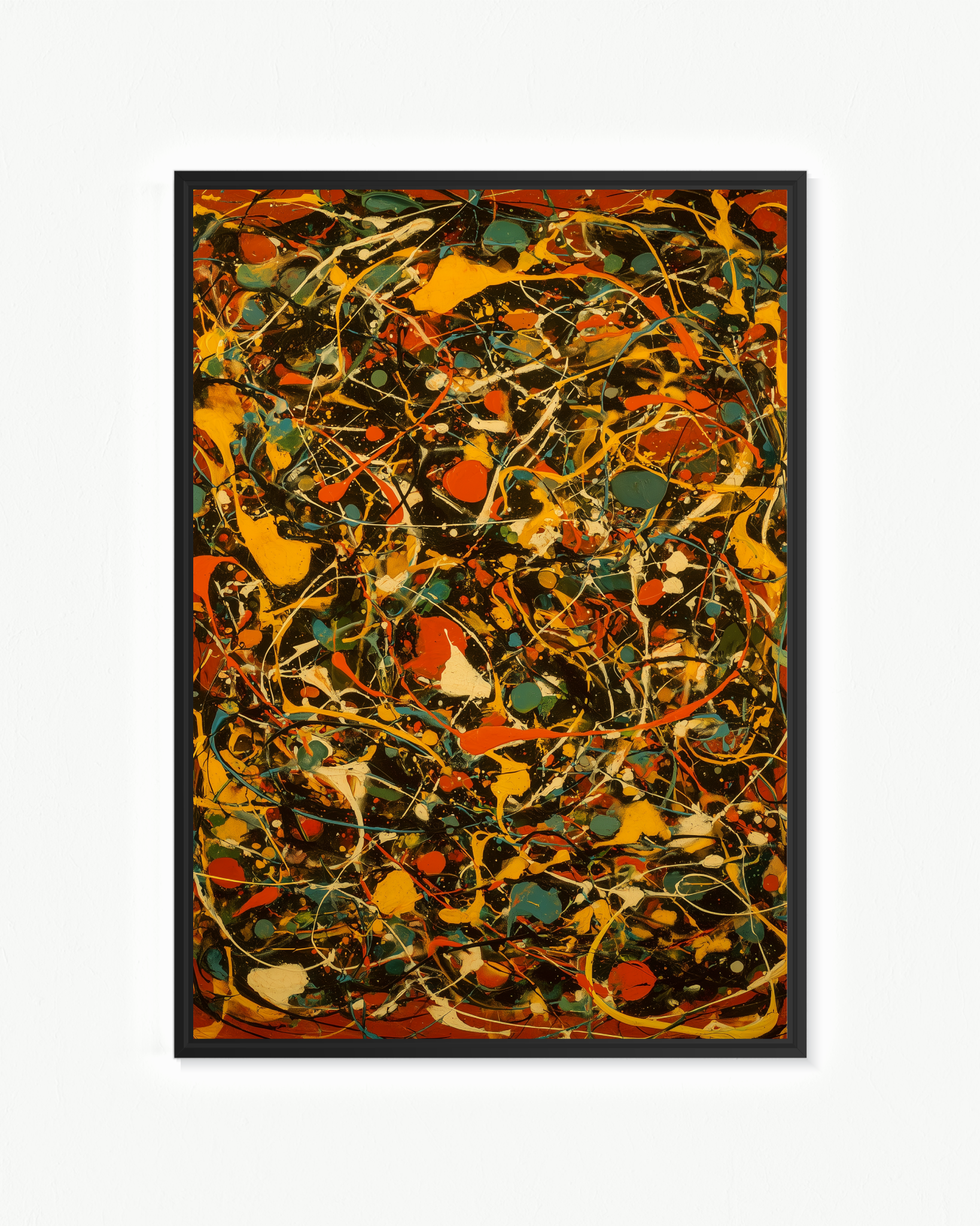 Paroxismo — Flotante Marrón, 70 × 100 cm