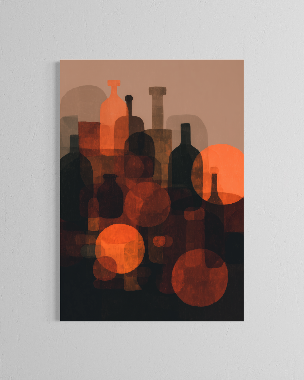 La óptica del exceso. · 70 × 100 cm