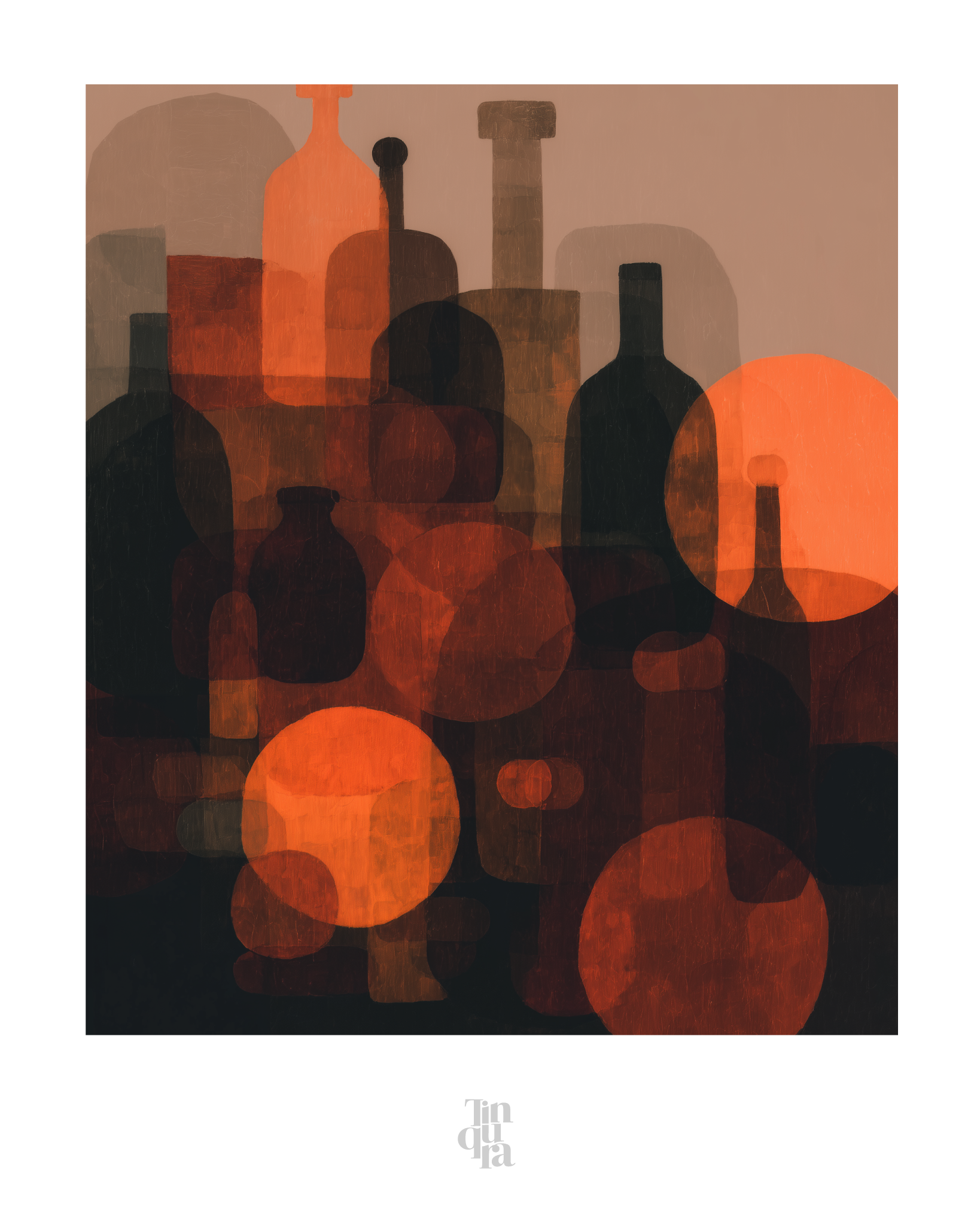 La óptica del exceso. · 70 × 100 cm