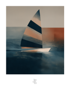 Navegación en calma · 70 × 100 cm