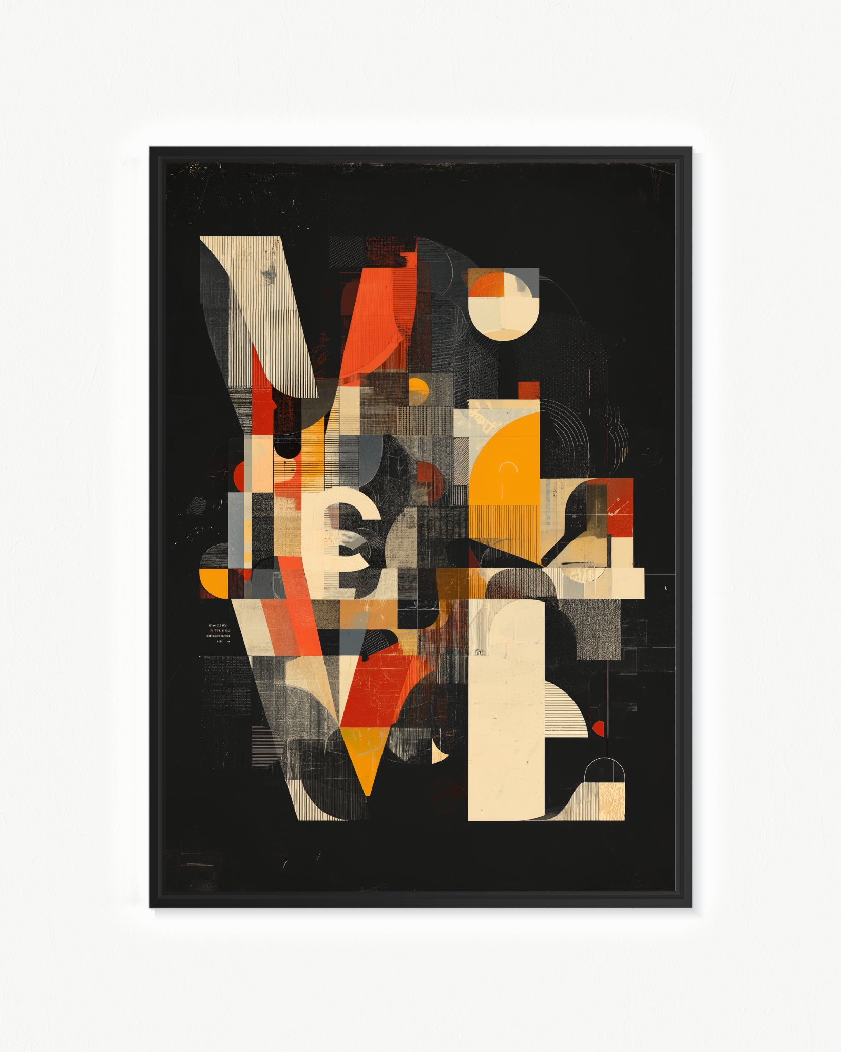 Un poema todo junto · 70 × 100 cm