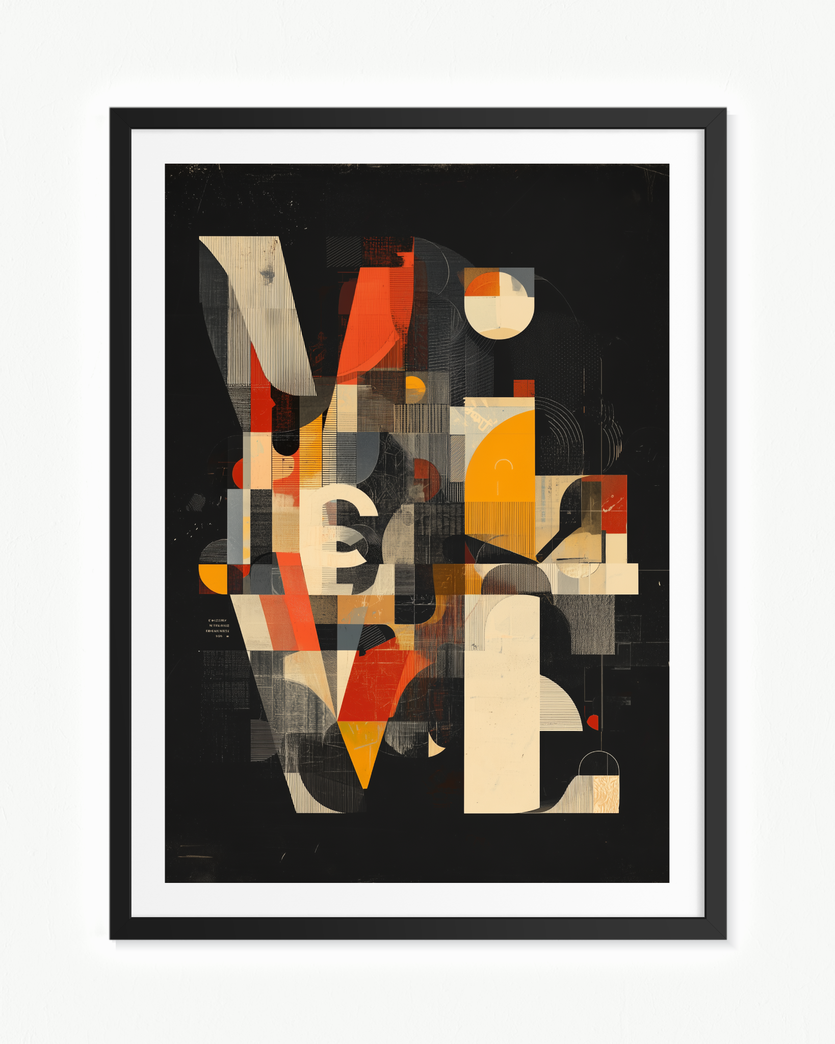 Un poema todo junto · 70 × 100 cm