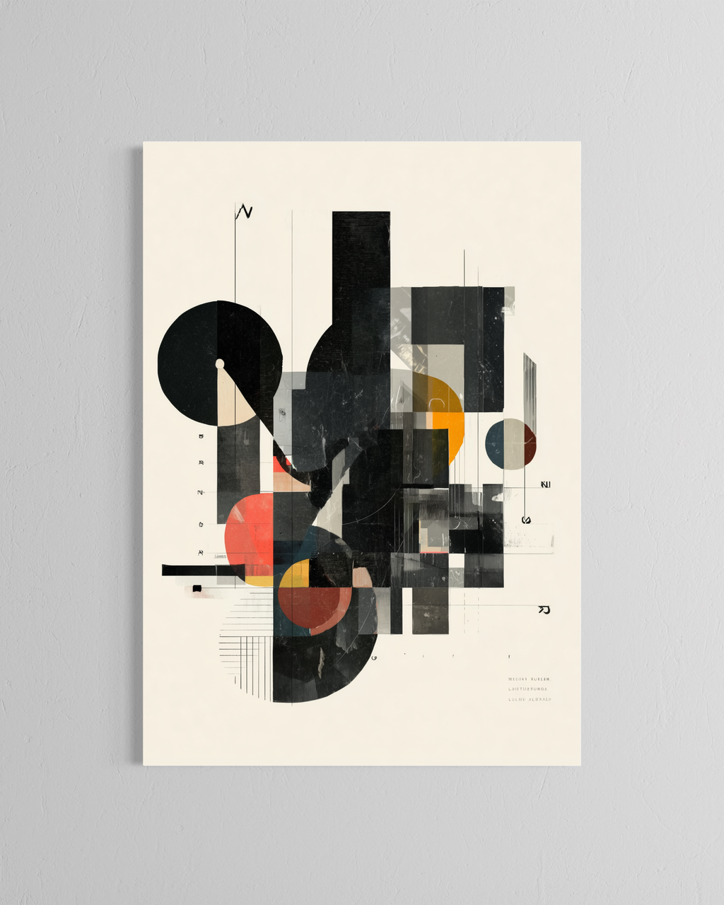 Centro y periferia · 70 × 100 cm