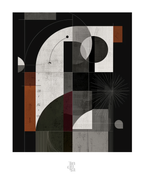 Astronomía reticular · 70 × 100 cm