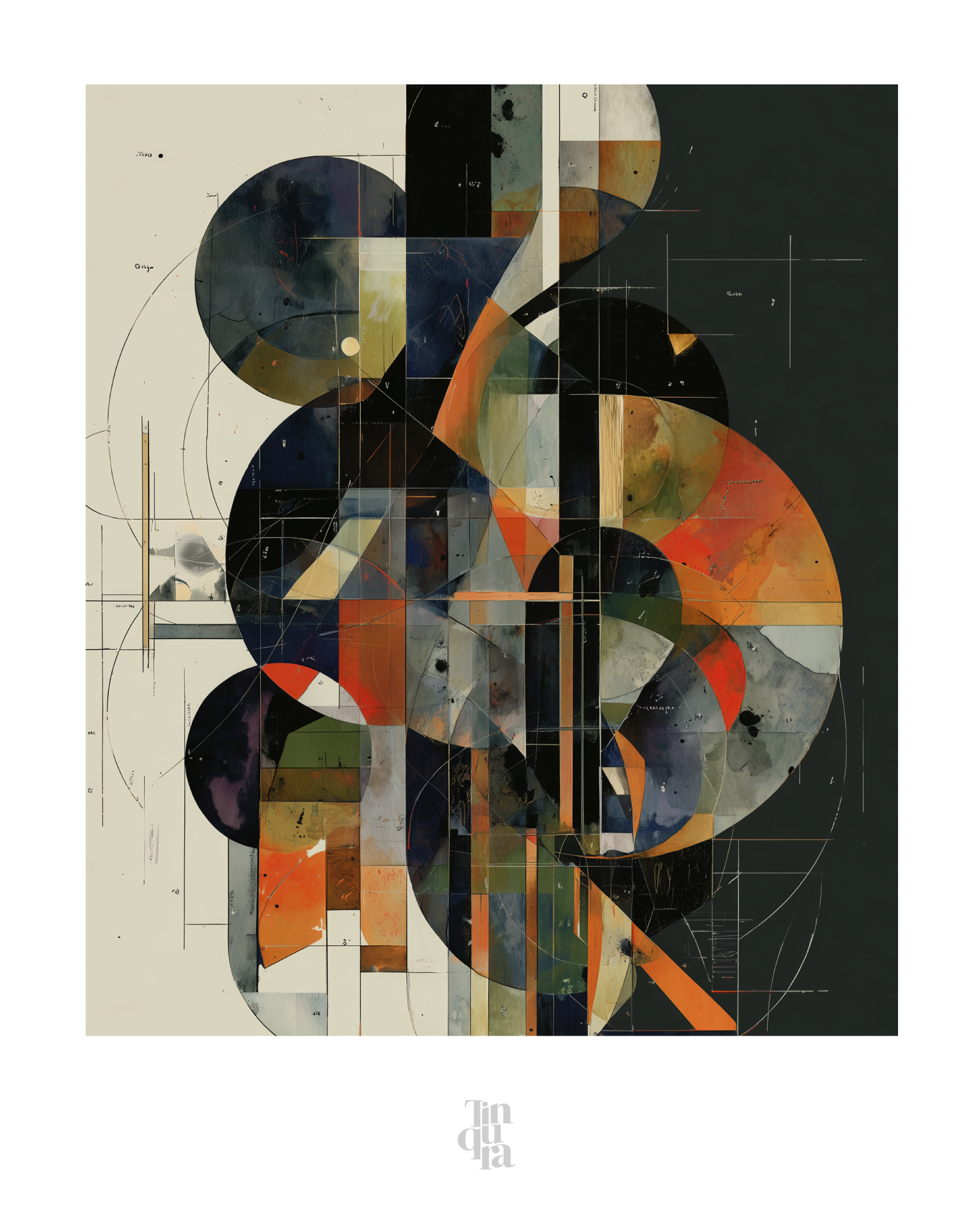 La formación del sueño. · 70 × 100 cm