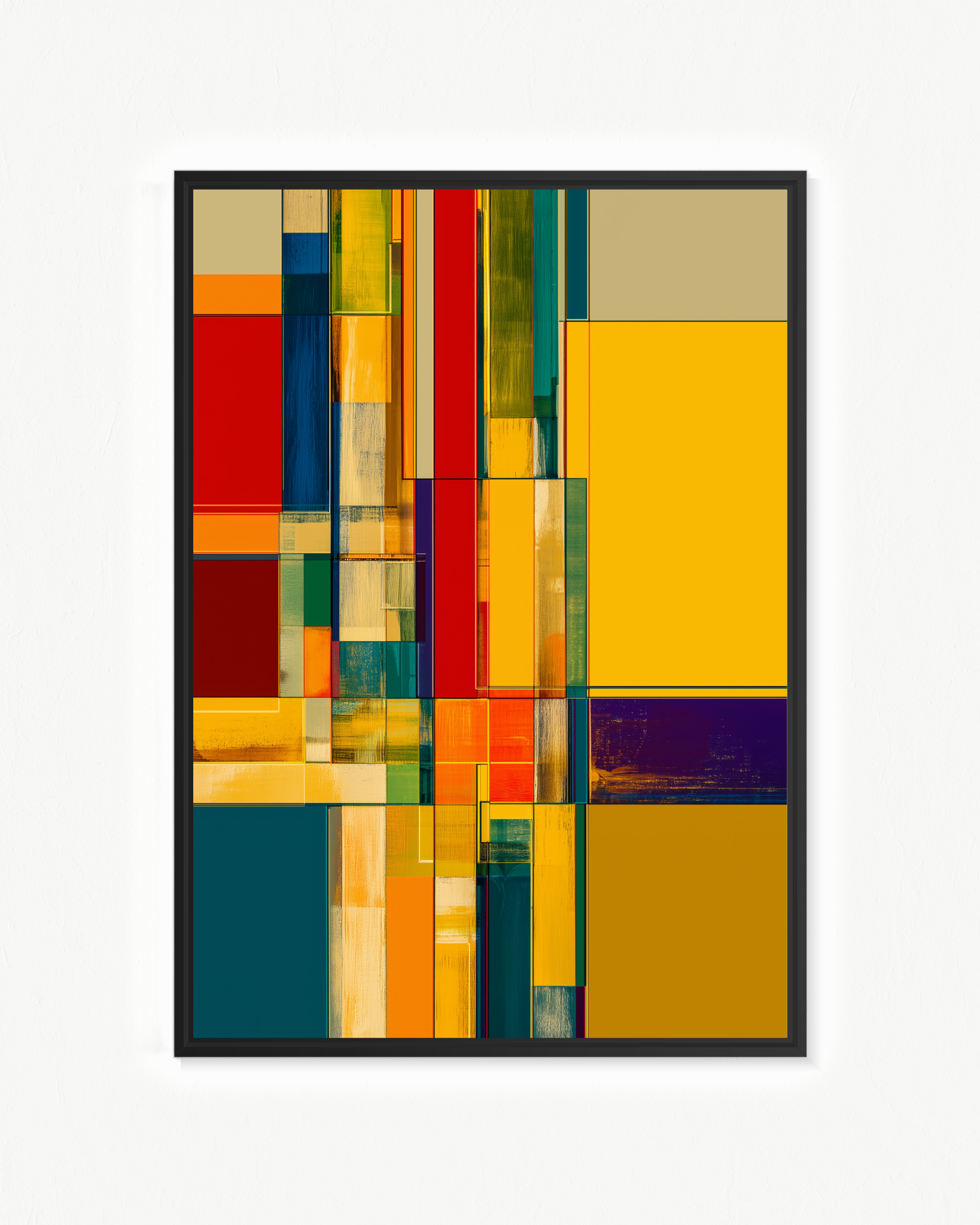 La disfuncion del vitral · 70 × 100 cm