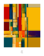 La disfuncion del vitral · 70 × 100 cm