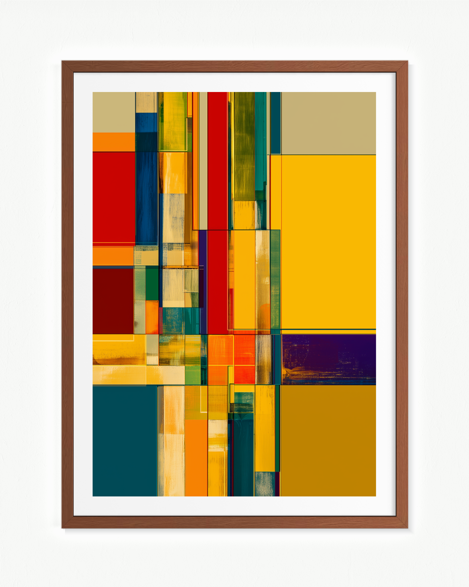 La disfuncion del vitral · 70 × 100 cm