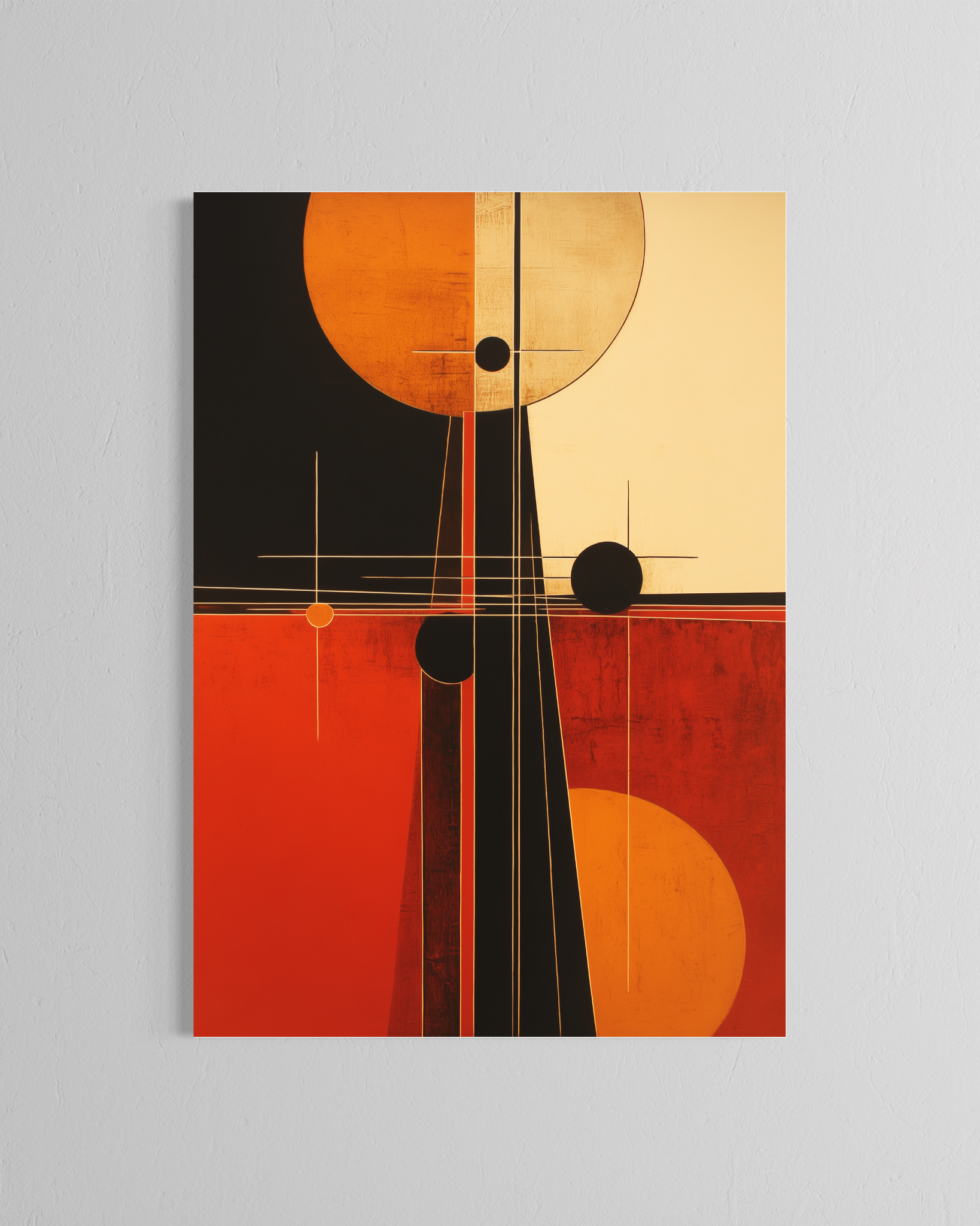El observatorio · 70 × 100 cm