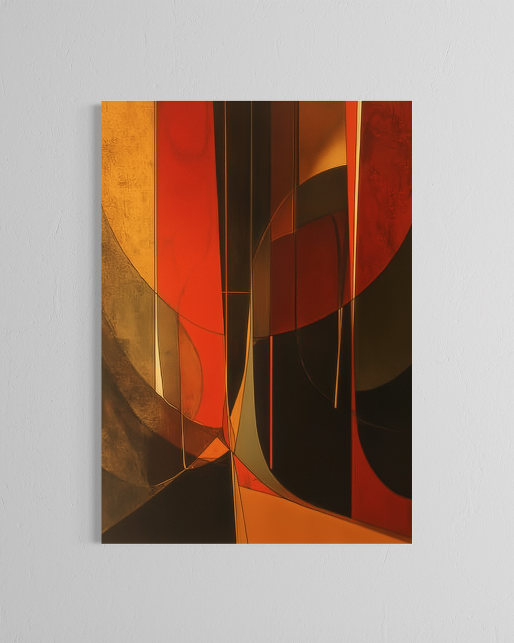 Acumulación de cellos · 70 × 100 cm