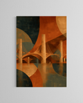 Puente para cruzar dormido · 70 × 100 cm
