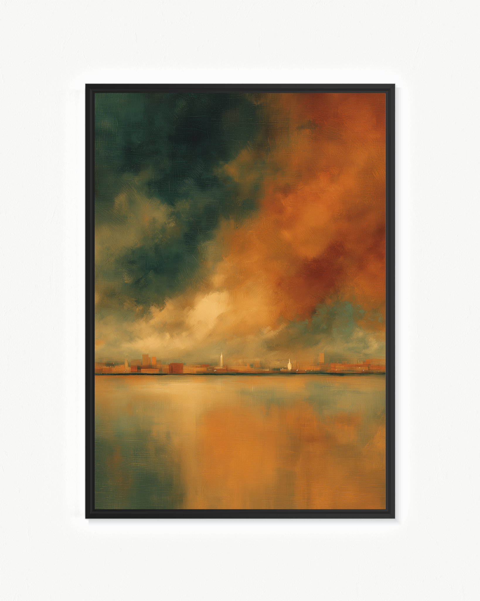 Tormenta de arena · 70 × 100 cm