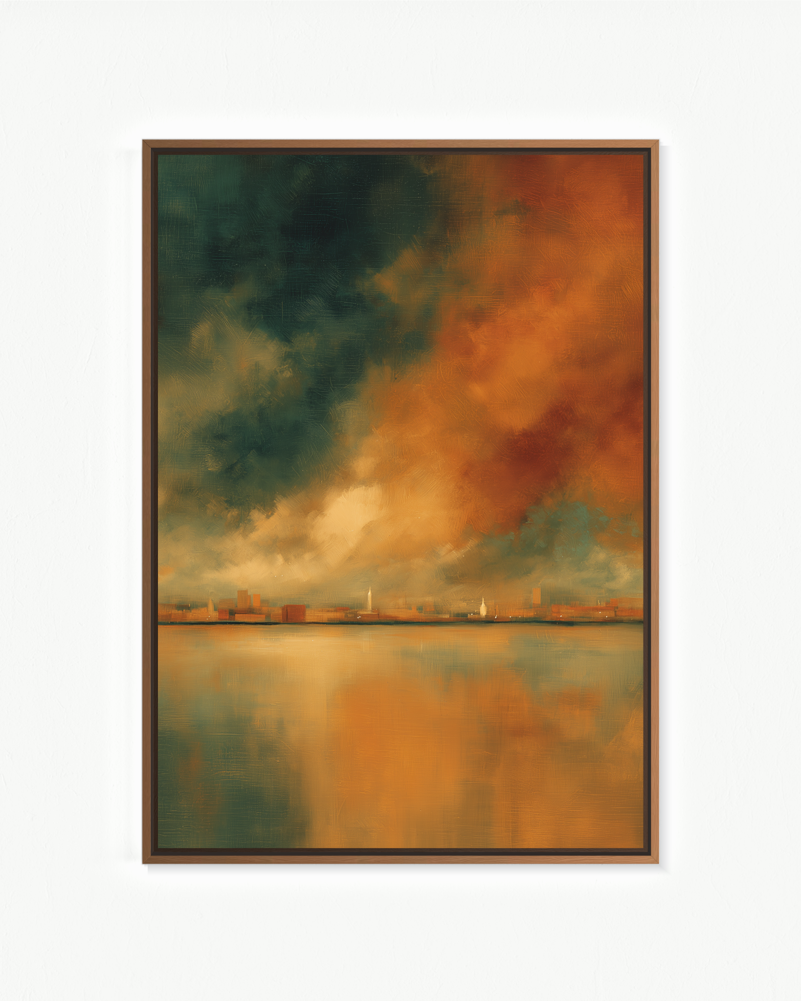 Tormenta de arena · 70 × 100 cm