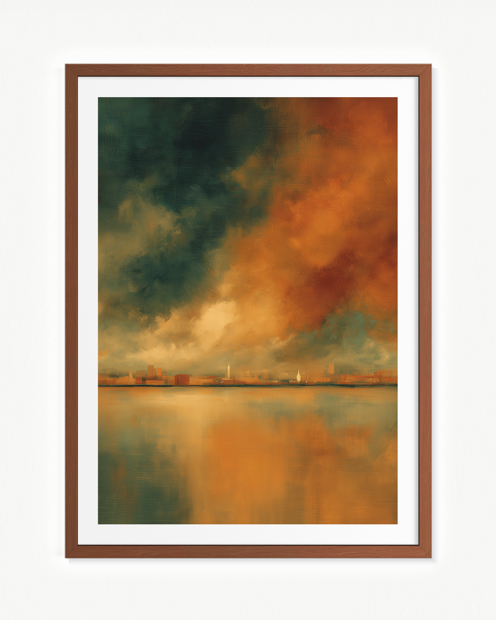 Tormenta de arena · 70 × 100 cm