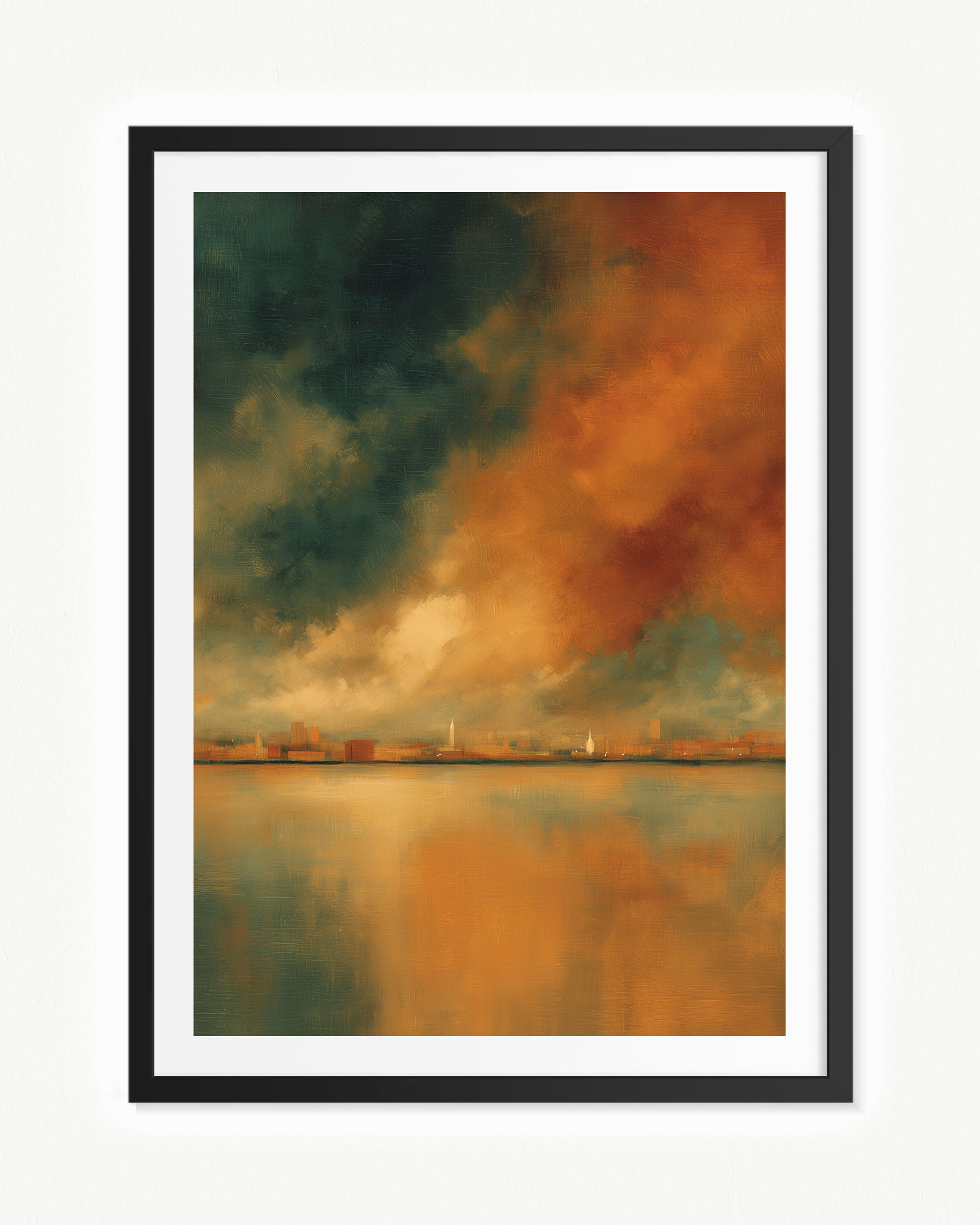 Tormenta de arena · 70 × 100 cm